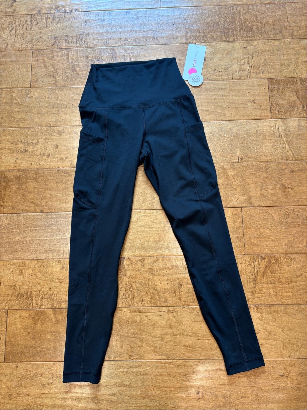 Yogalicious Lux Lenox Picket Angle Tight - Black, Size Small NWT